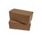 Made in USA - 50 Boxes - 2 Truffle Wedding Favor Kraft (chocolate box) - Fillable (empty) - 3-9/16" x 2-1/16" x 1-5/16" - Food Safe